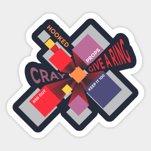 SLANG WORD Sticker